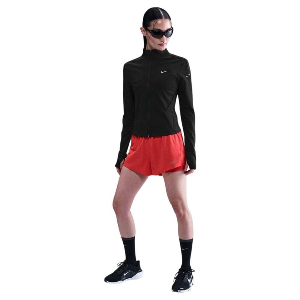 Nike Womens/Ladies Swift Slim Long-Sleeved Track Top / Black